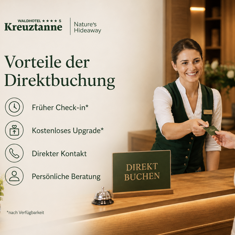 Direkt bei uns buchen