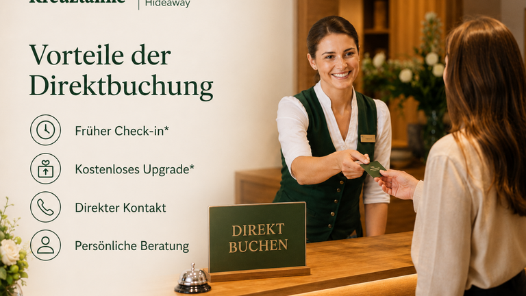 Direkt bei uns buchen